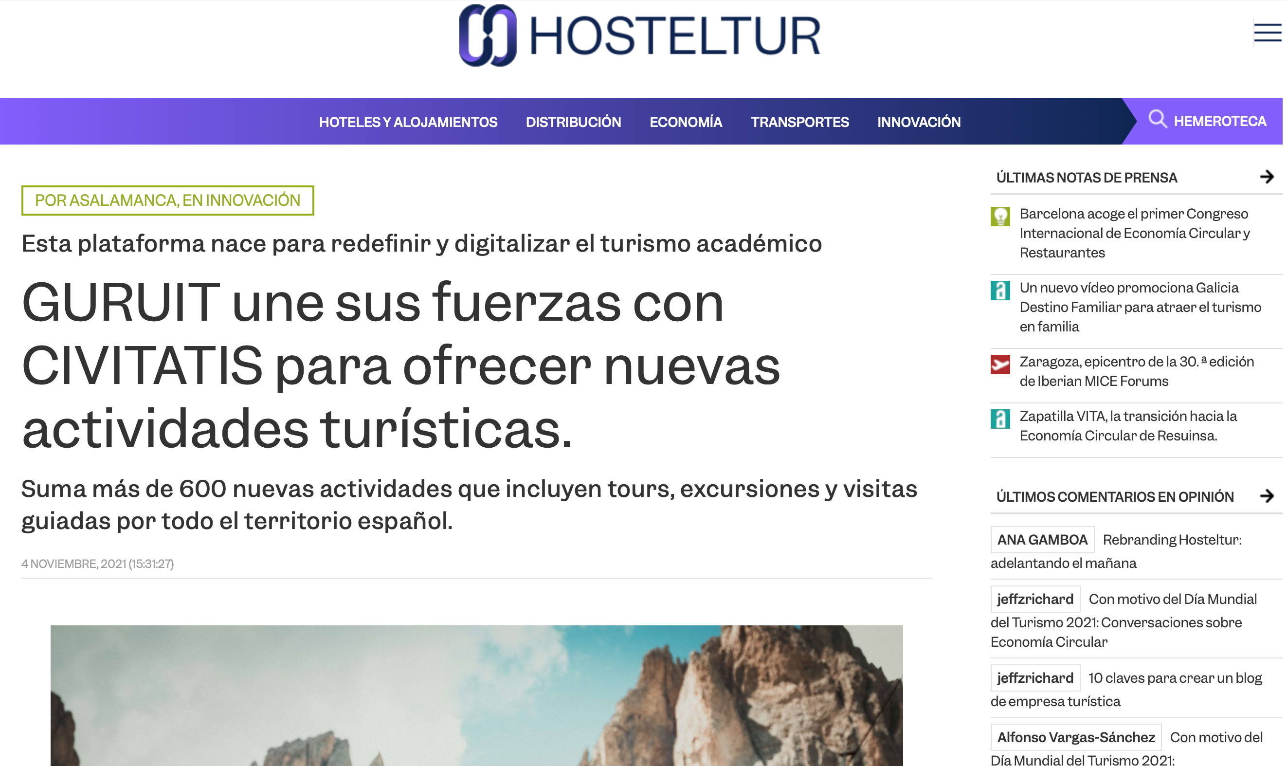 Guruit y Civitatis unen fuerzas 