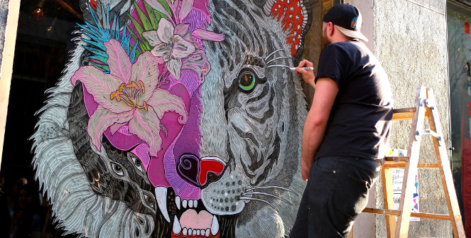 Lugares de arte urbano en Madrid